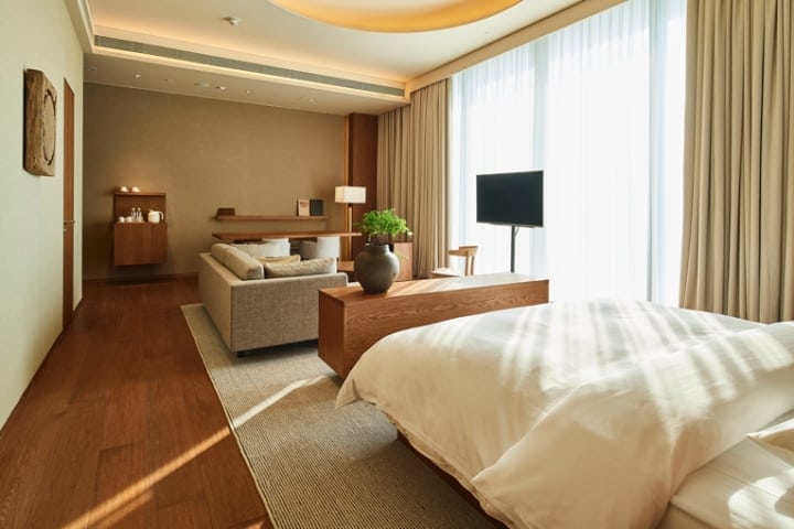 Muji hotel room