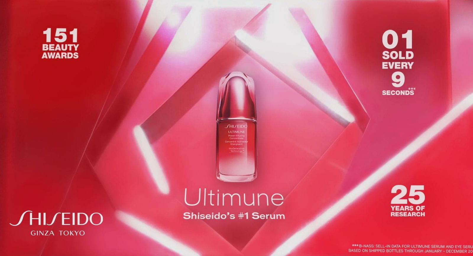 Shiseido, Harrods - How to design a shop window display