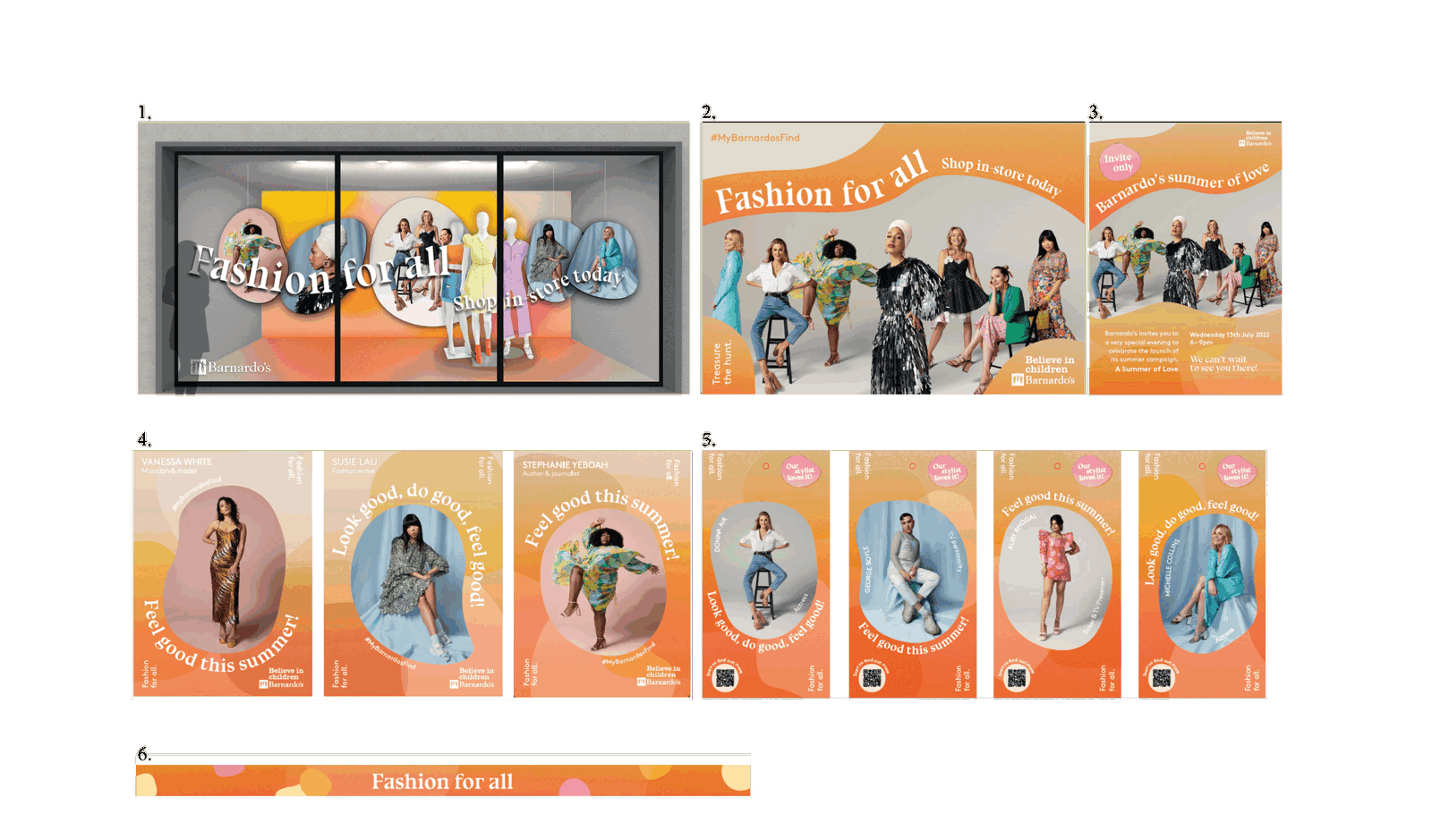 Barnardo's retail brand campaign