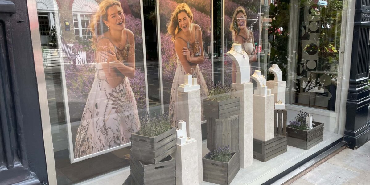 Cassandra Goad Window Display - Design4Retail